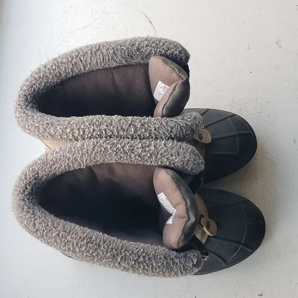 Sorel Ellesmere LL1241-272 Tan Leather Winter Boots - Picture 7 of 14